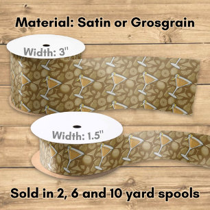 Sidecar cocktail satin ribbon