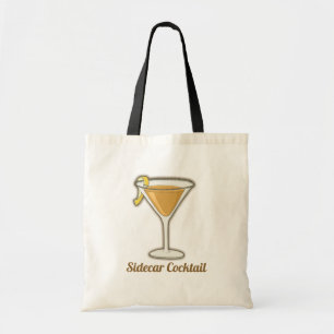 Sidecar cocktail tote bag