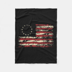 Sided Front And Back- I'm Voting Convicted Felon 2 Fleece Blanket