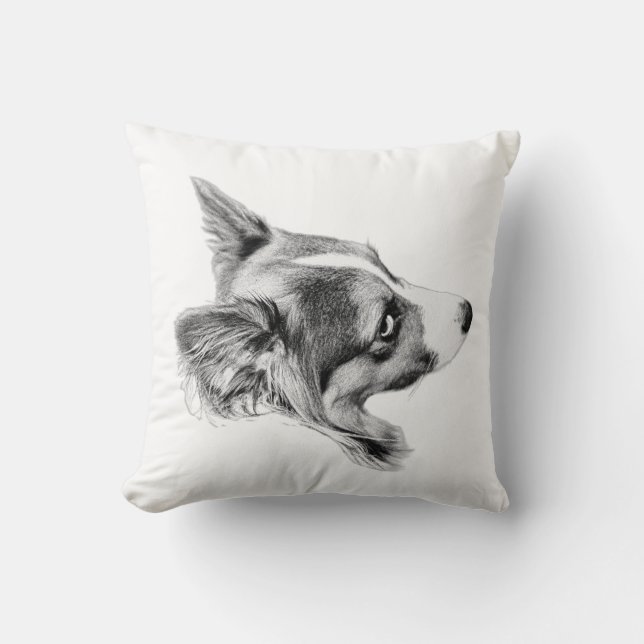 Sidekick Sass Throw Pillow (Front)