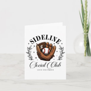 Sideline Social Club Bysebyll Mom Matching Card