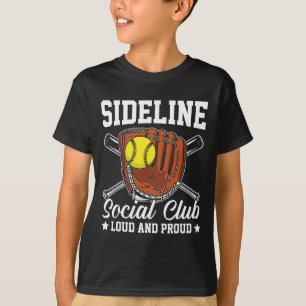 Sideline Social Club Loud And Proud Retro Mom Moth T-Shirt