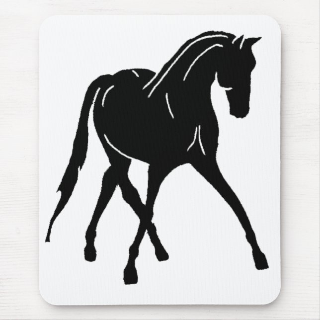 Sidepass Dressage Horse Mouse Pad (Front)
