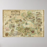 Sideshow Monkey World Map