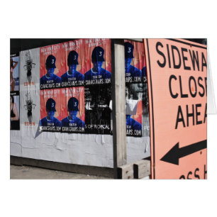 Sidewalk Closed New York Urban Street Photography