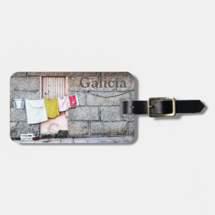 Sidewalk Laundry Luggage Tag