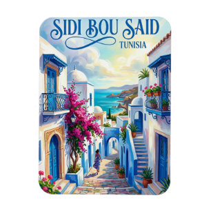 Sidi Bou Said Tunisia Magnet