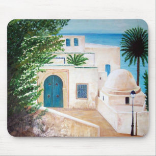 "Sidi Bou Said, Tunisia" mousepad