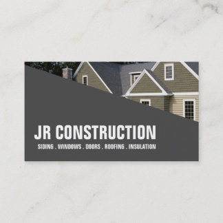 SIDING  WINDOWS  DOORS  ROOFING  INSULATION BUSINESS CARD