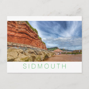 Sidmouth Holiday Postcard