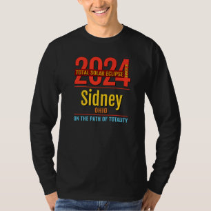 Sidney Ohio OH Total Solar Eclipse 2024  4  Premiu T-Shirt