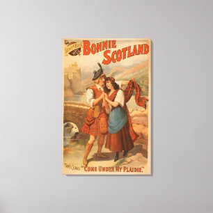 Sidney R. Ellis' Bonnie Scotland Scottish Play 2 Canvas Print