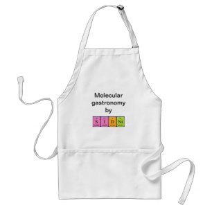 Sidni periodic table name apron