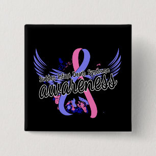 SIDS Awareness 16 2 Inch Square Button