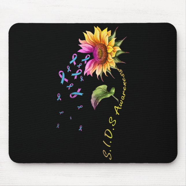Sids Awareness Suower Shirt Mouse Pad (Front)
