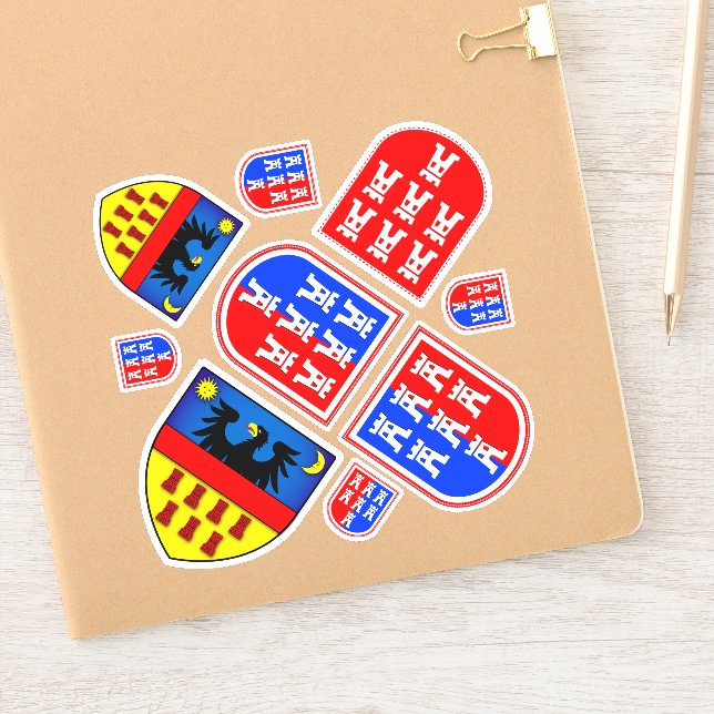 Siebenbürger Wappen Sticker (Notebook)