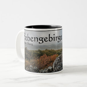 Siebengebirge - Oelberg Two-Tone Coffee Mug