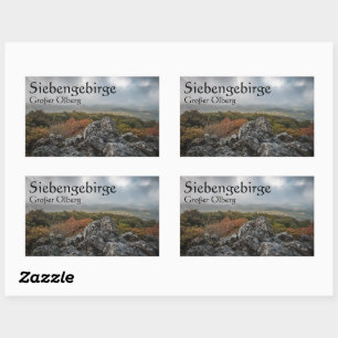 Siebengebirge Souvenir Sticker