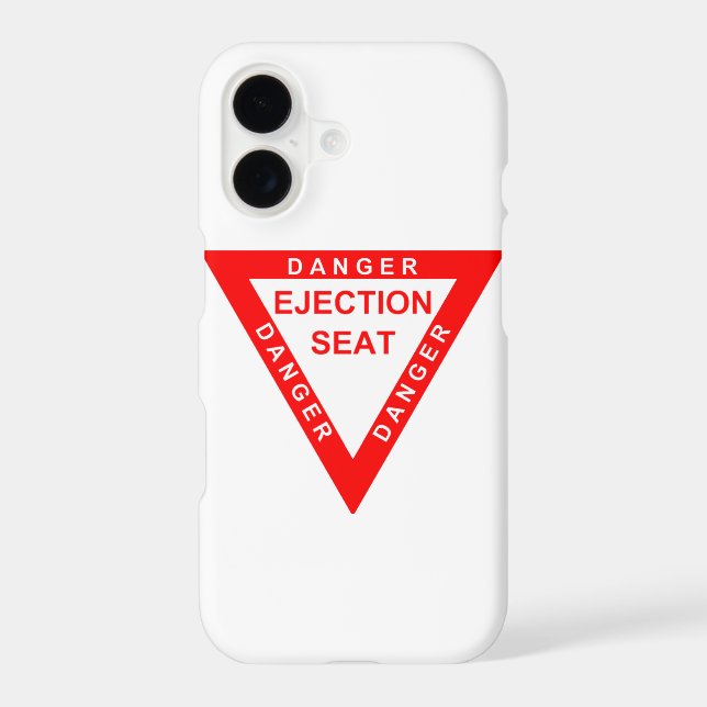 SIEGE EJECTABLE - DANGER (Verso)