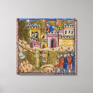 Siege of Antioch Canvas Print