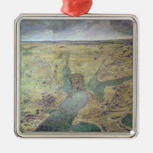 Siege of La Rochelle Metal Ornament