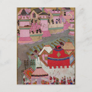 Siege of Vienna by Suleyman I the Magnificent Postcard