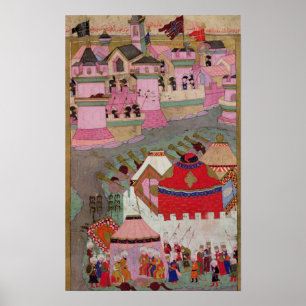 Siege of Vienna by Suleyman I  the Magnificent Poster