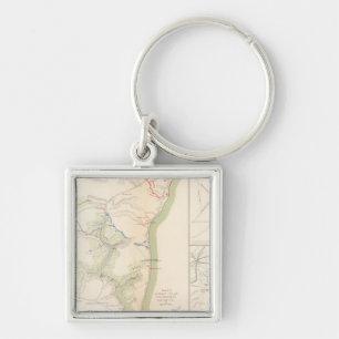 Siege of Yorktown Keychain