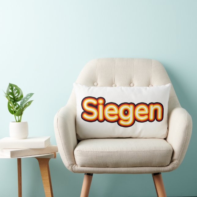 Siegen Deutschland Germany Lumbar Pillow (Chair)
