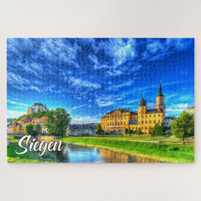 Siegen, Germany Jigsaw Puzzle (Horizontal)