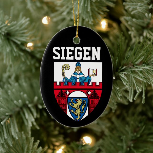 Siegen (North Rhine-Westphalia) - GERMANY Ceramic  Ceramic Ornament (Tree)