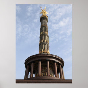 Siegessäule Berlin Poster