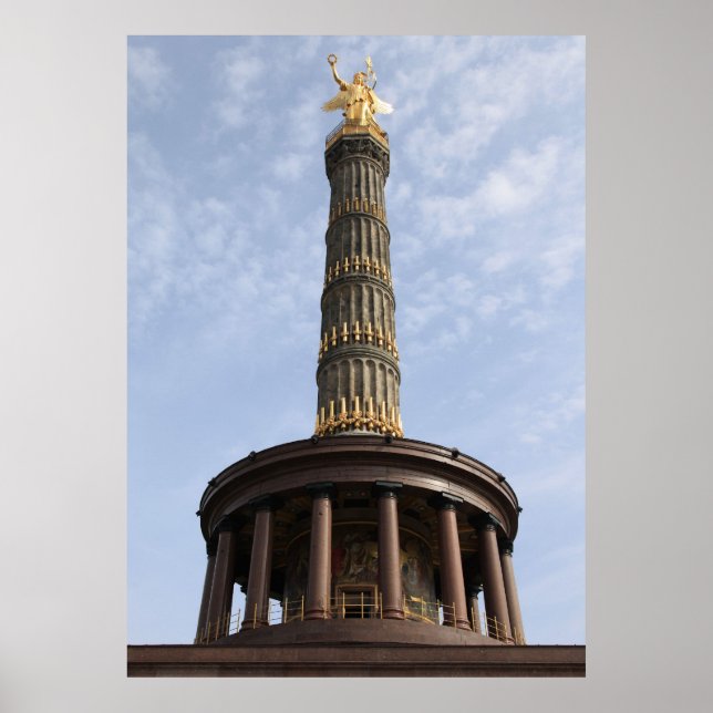 Siegessäule Berlin Poster (Front)