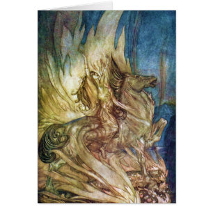 Siegfried & Le crépuscule des dieux par un Rackham