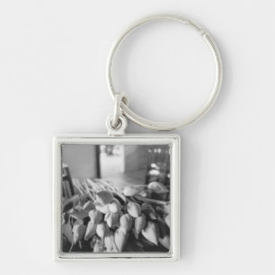Siem Reap Cambodia, Lotus Flowers Keychain