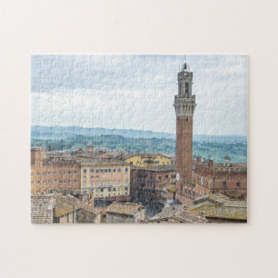 Siena Piazza del Campo vue puzzle