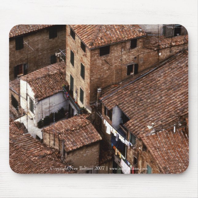 Siena Rooftops | Mousepad (Front)