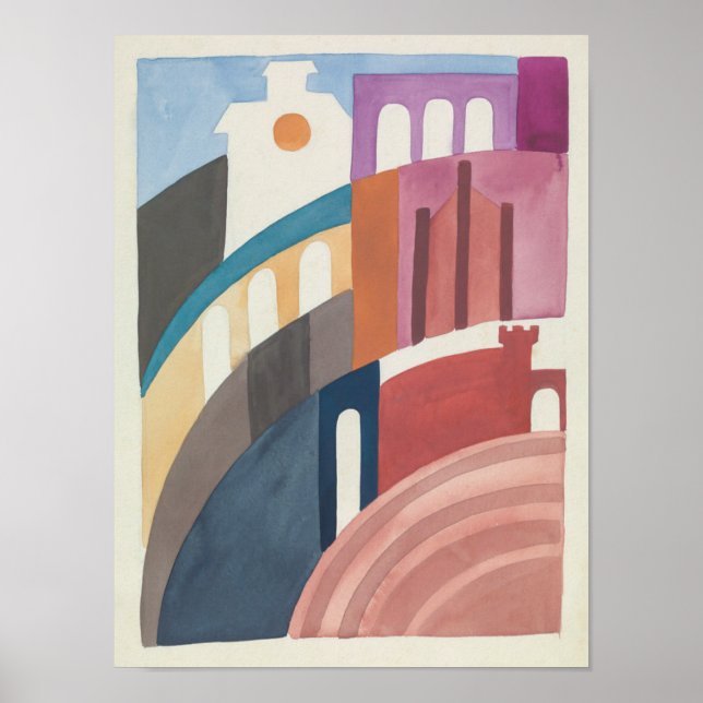 Siena | Sophie Taeuber-Arp | Poster (Front)