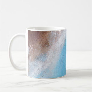 Siena Turquoise Abstract Mug