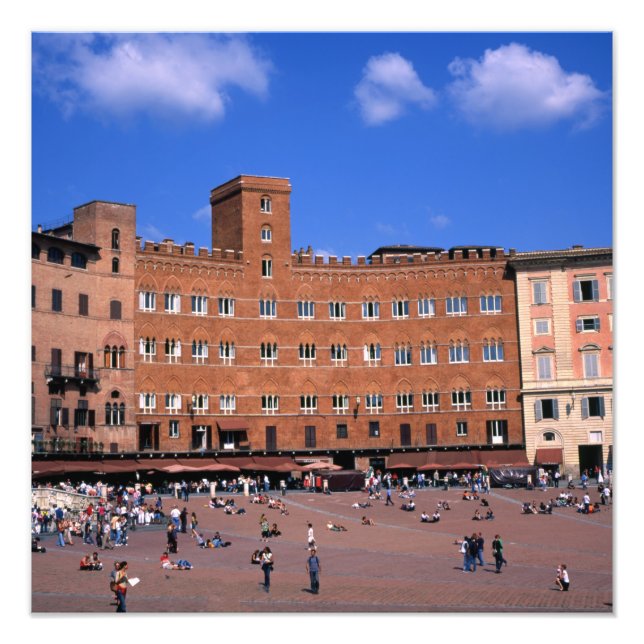 Siena Tuscany  Italy Photo Print (Front)