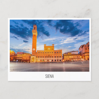 Siena, Tuscany, Italy postcard