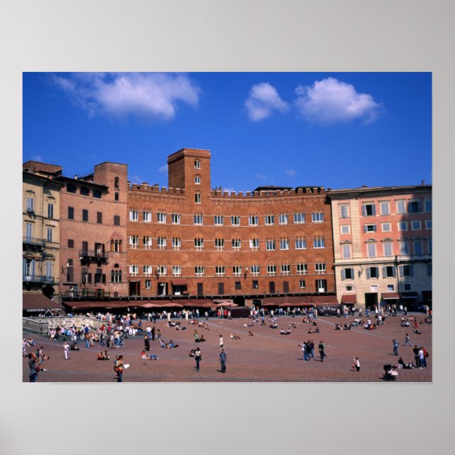 Siena Tuscany  Italy Poster (Front)