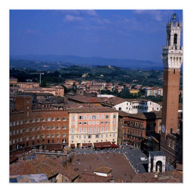 Siena Tuscany  Italy Poster (Front)