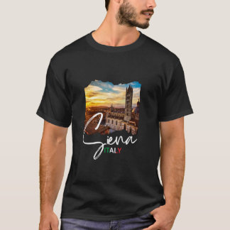 Siena Tuscany Souvenir Sunset in Siena T-Shirt