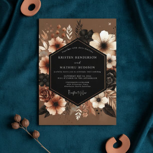 Sienna Bloom Opulent Wedding Invitation