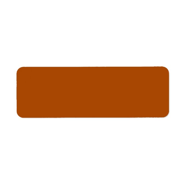 Sienna brown colour decor ready to customize (Front)