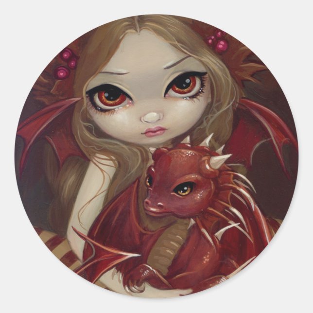 "Sienna Dragonling" Sticker (Front)
