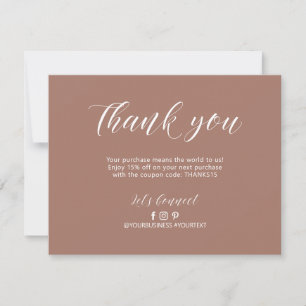 Sienna Modern Lettering Business Package Merci