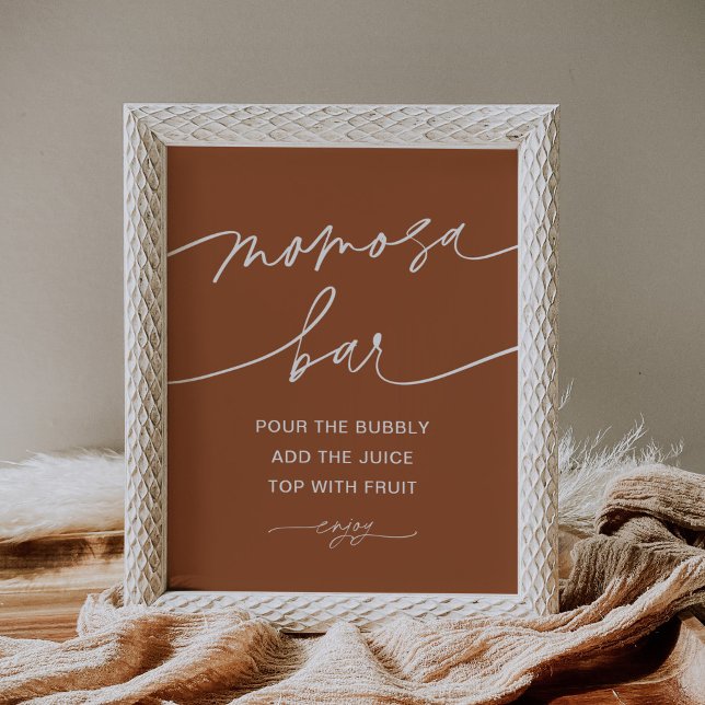 SIENNA Momosa Bar Baby Shower Sign (Creator Uploaded)