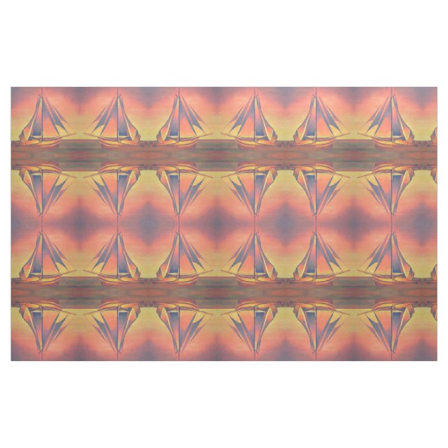 Sienna Sails at Sunset Fabric (Fat Quarter)